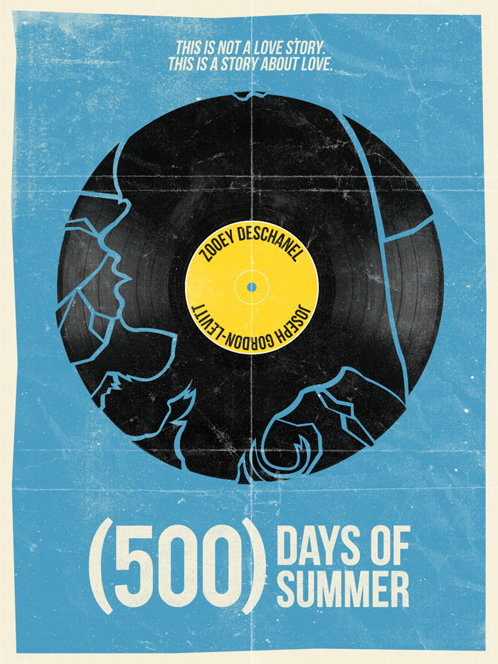 500 Days of Summer poster design