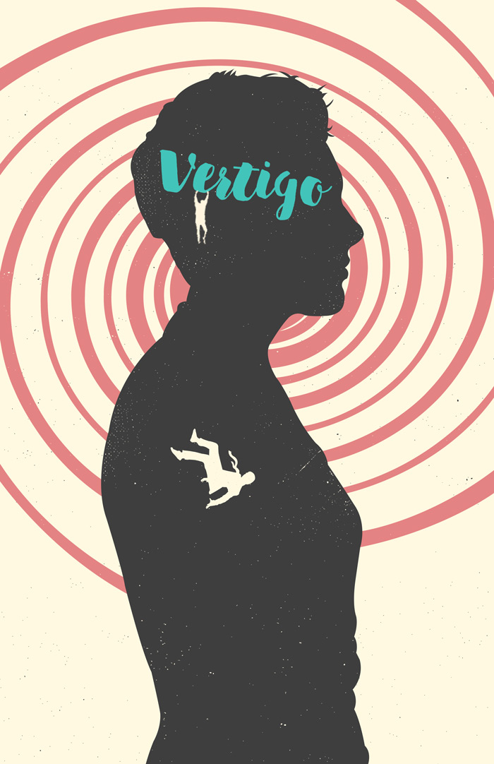 Vertigo movie poster design