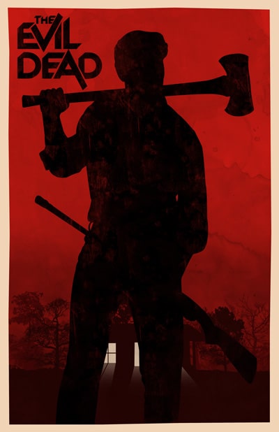 The Evil Dead Movie Poster Design